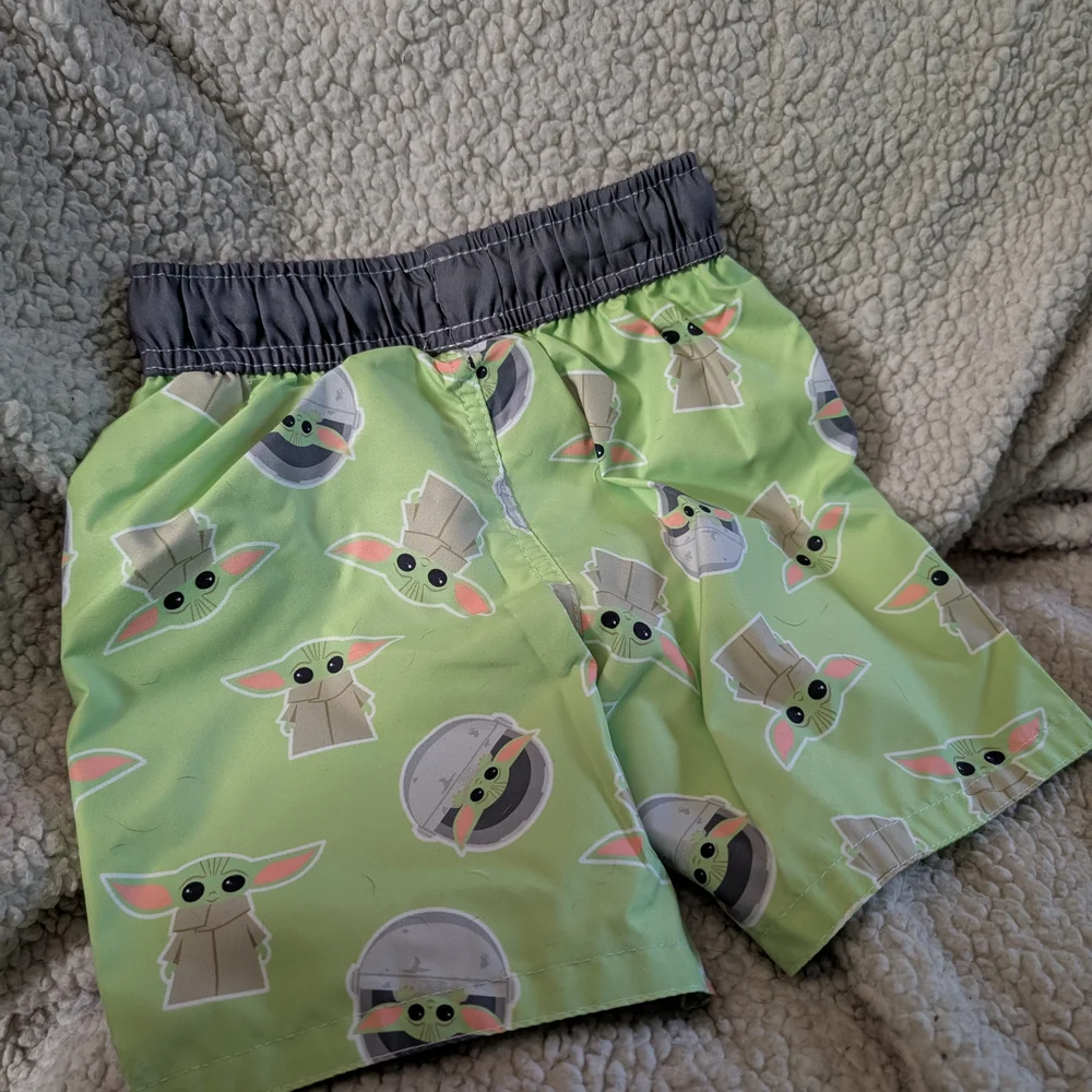 Disney Grogu 2T Swim Trunks &Top - Picture 3 of 9